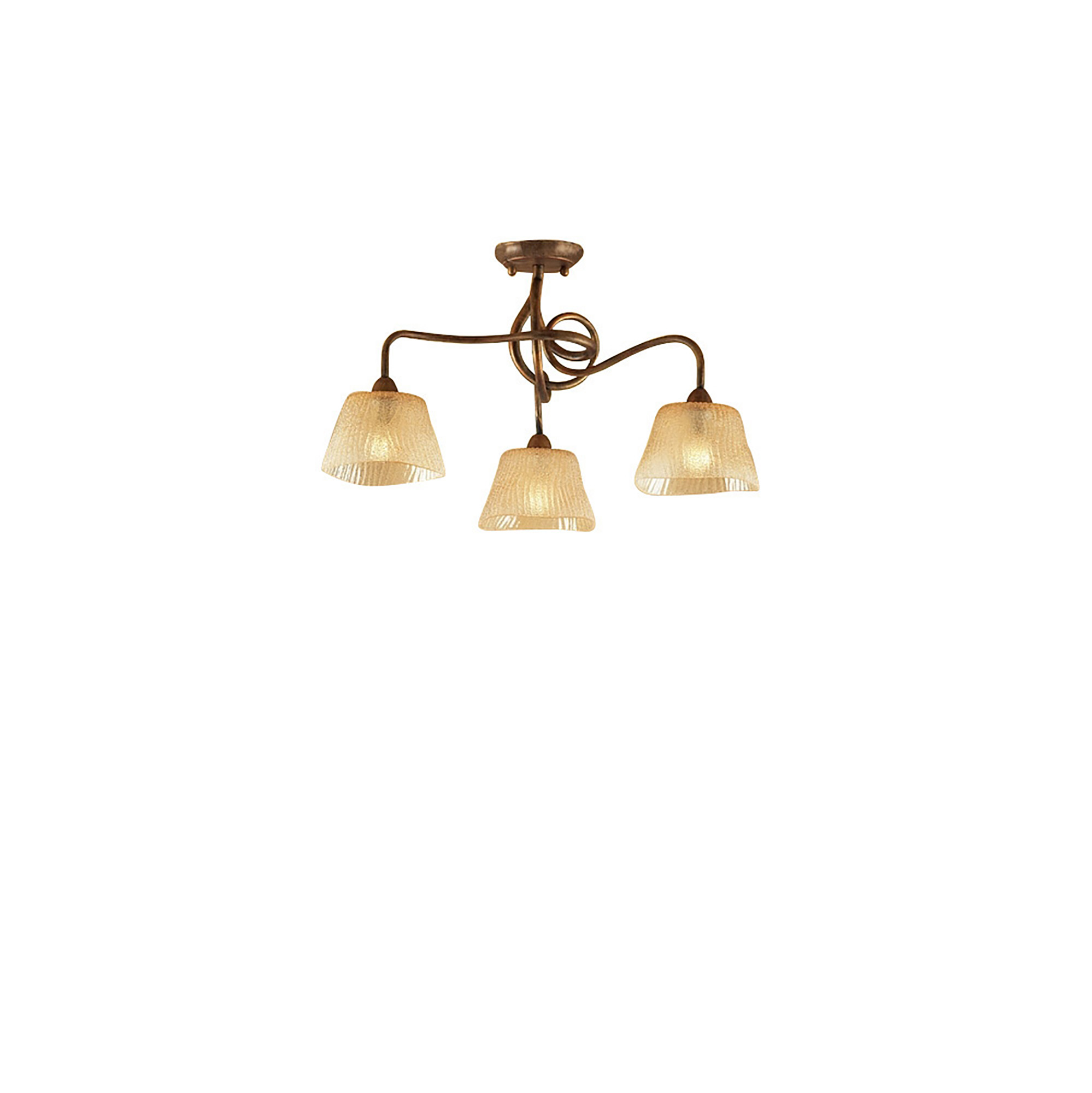 Tentacle Ceiling Lights Mantra Semi Flush Fittings